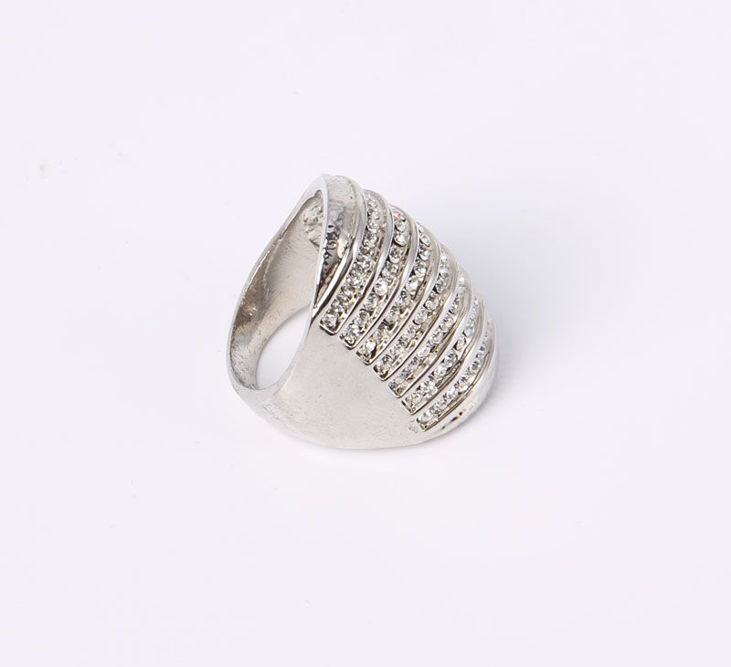 China Wholesale Factory Costume Jewelry Fashion Jewelry Ring with Cat Eye Stone